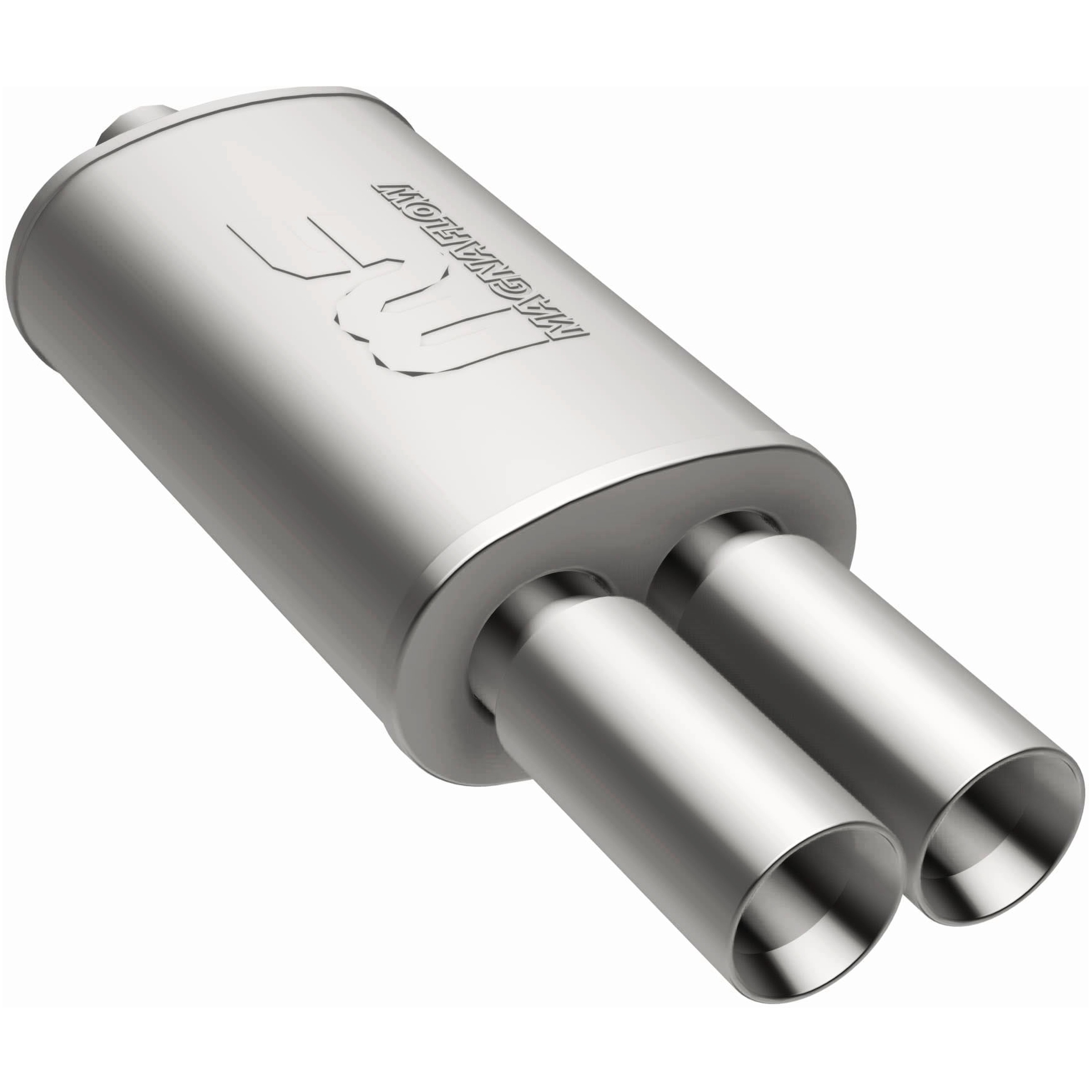 MagnaFlow Exhaust Products 14815 Straight-Through Performance Muffler; 2.25/3.125in. Center/Dual; 5x14x8 Body